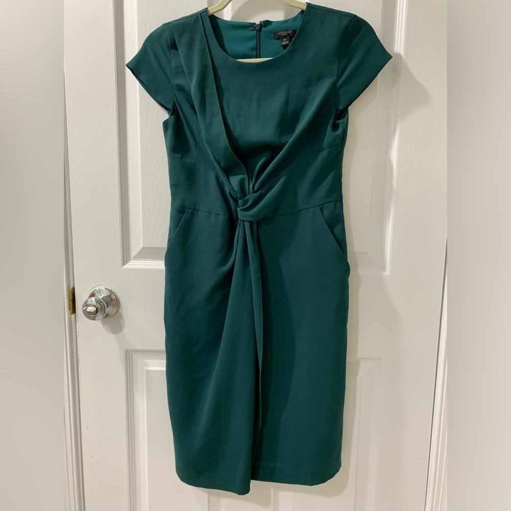Ann Taylor Petite Twist Front Sheath